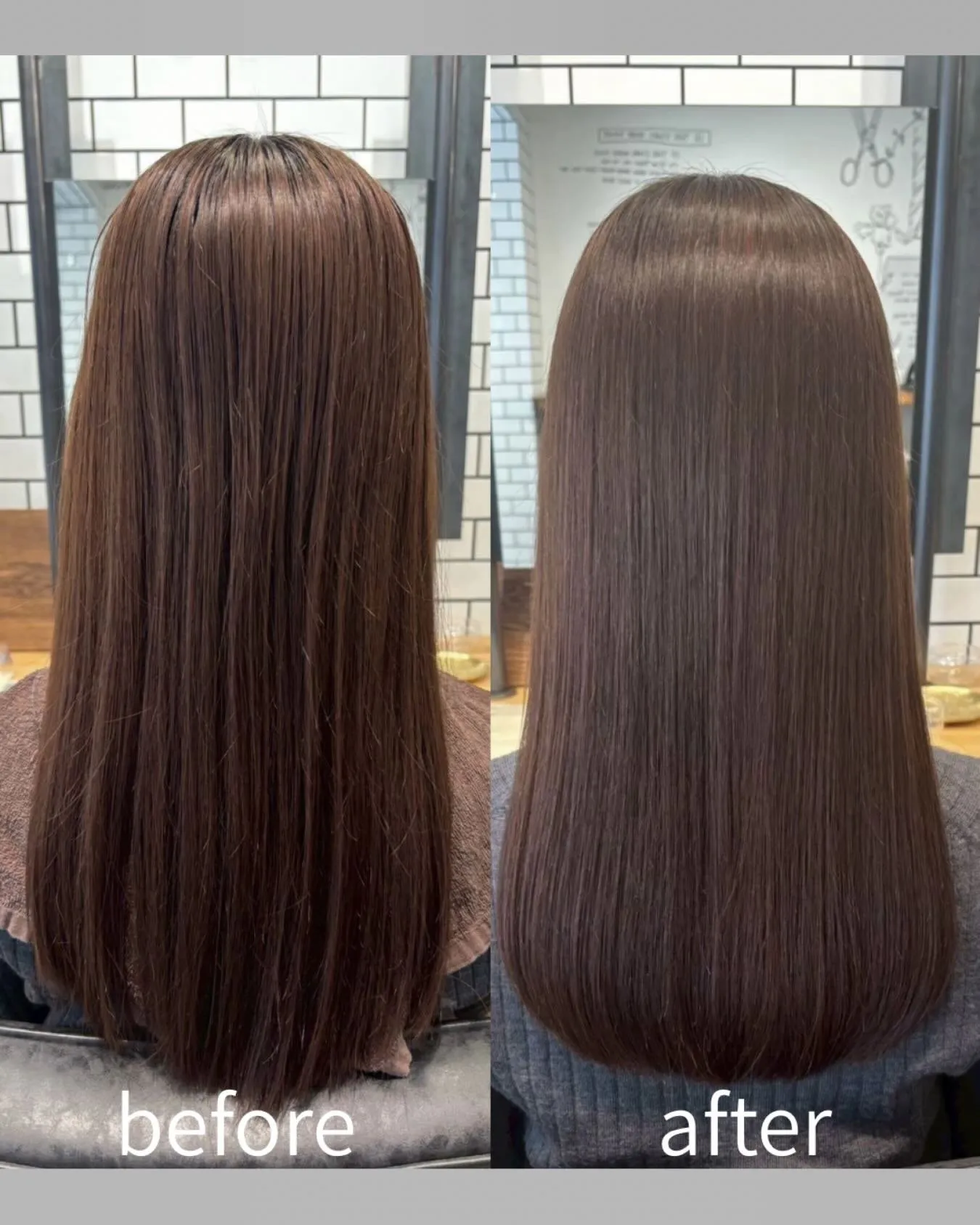 髪質改善カラーのお客様です😊 stylist高松